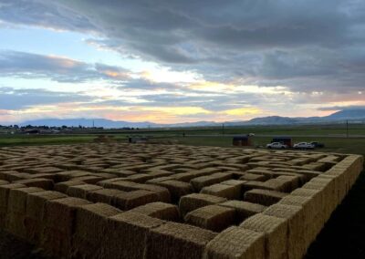 The Cache Valley Straw Maze